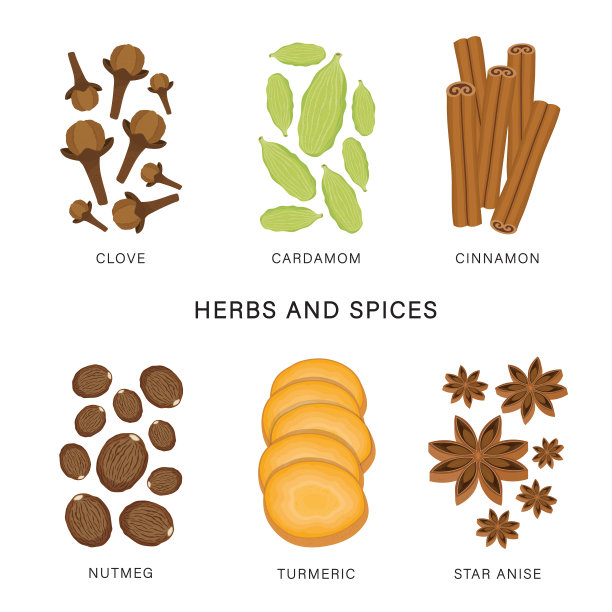 药草和香料是健康食品图片下载