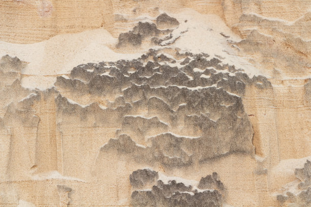 沙地沙地的质地背景来自沙的结构。地球的层。图片下载