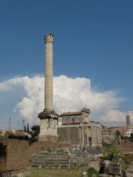 历史建筑仰天俯视图片下载