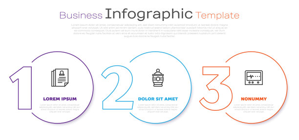 在监视器中设置行死亡证明、骨灰瓮、打死。业务信息模板。向量图片下载