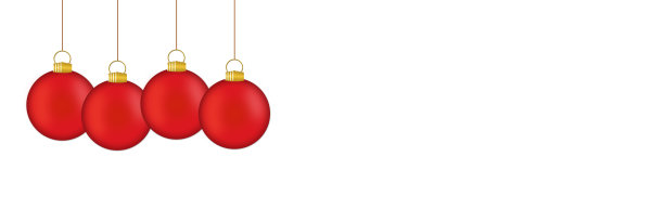 圣诞节日球孤立在一个白色的背景。2021年新年快乐!文本复制空间图片下载