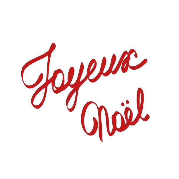 Joyeux Noel短语在法语的意思是圣诞快乐，手绘矢量EPS 10个简单的字母孤立为贺卡，明信片，海报，横幅图片下载