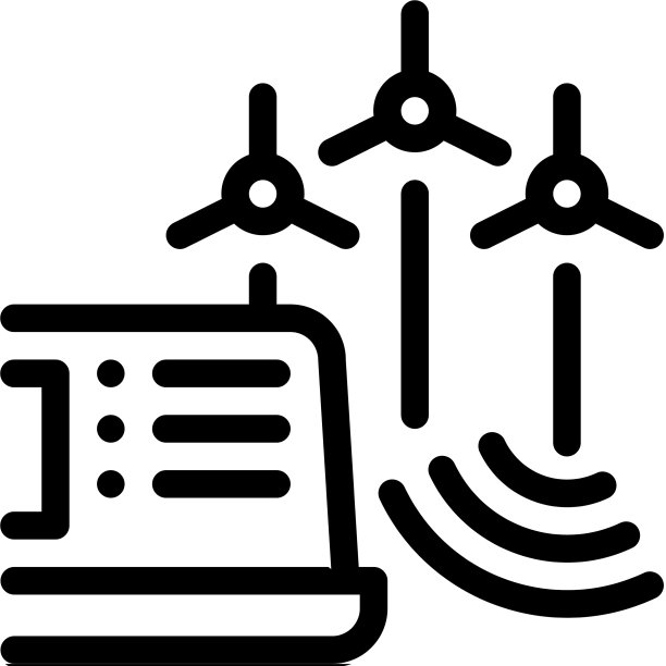 管理风能技术人员图标图片下载