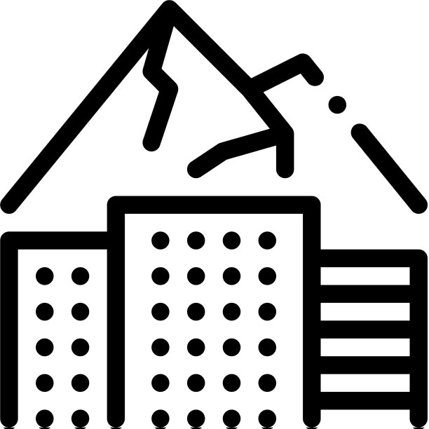 山中的高楼大厦是象征图片下载