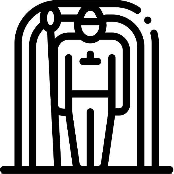 警卫人员图标轮廓图片下载