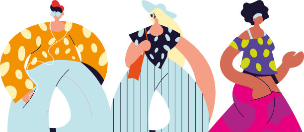 都市人用休闲装设计图片下载