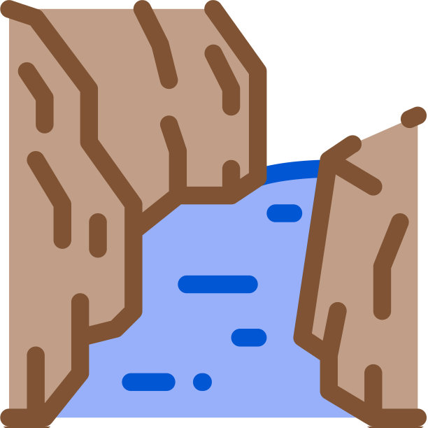 山路图标轮廓图片下载