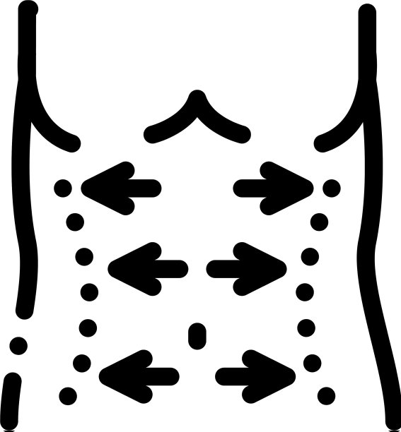 吊腹图标轮廓图片下载