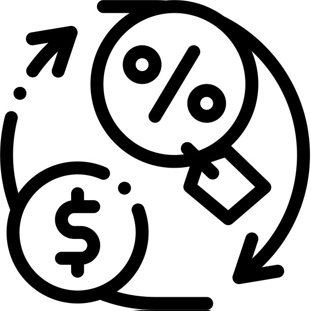 周期资金和利息图标概述图片下载