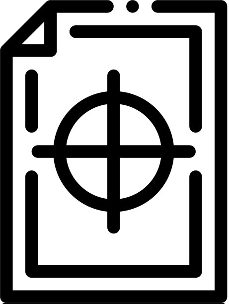 彩色油墨表图标轮廓图片下载