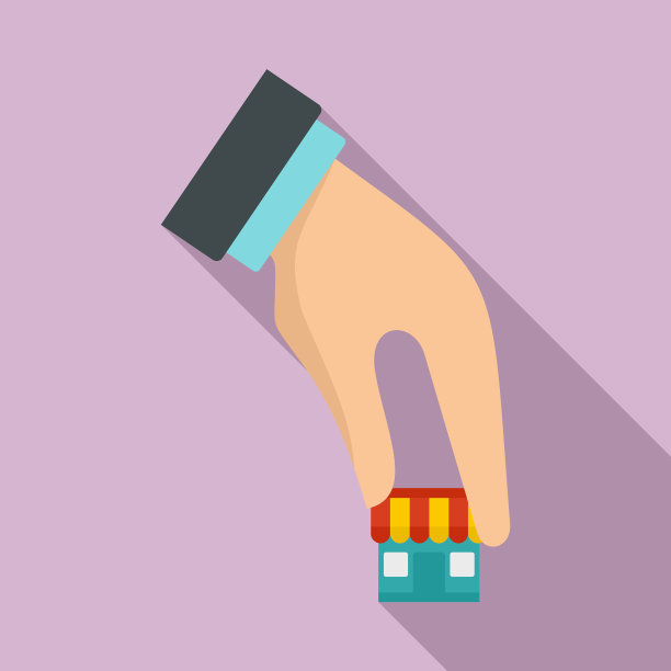 采取新的商业理念图标扁平化风格图片下载