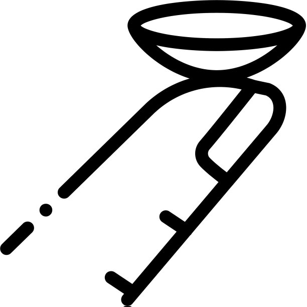镜头上的手指图标轮廓图片下载