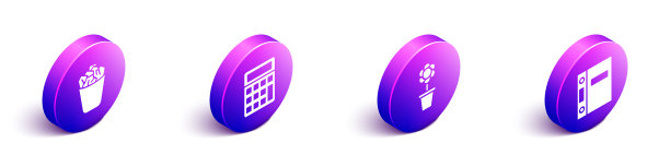 设置等距满垃圾桶计算器花图片下载