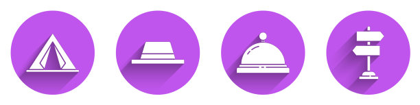 酒店设有带丝带的旅游帐篷男帽图片下载