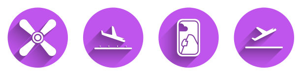 设置飞机螺旋桨飞机降落飞机图片下载