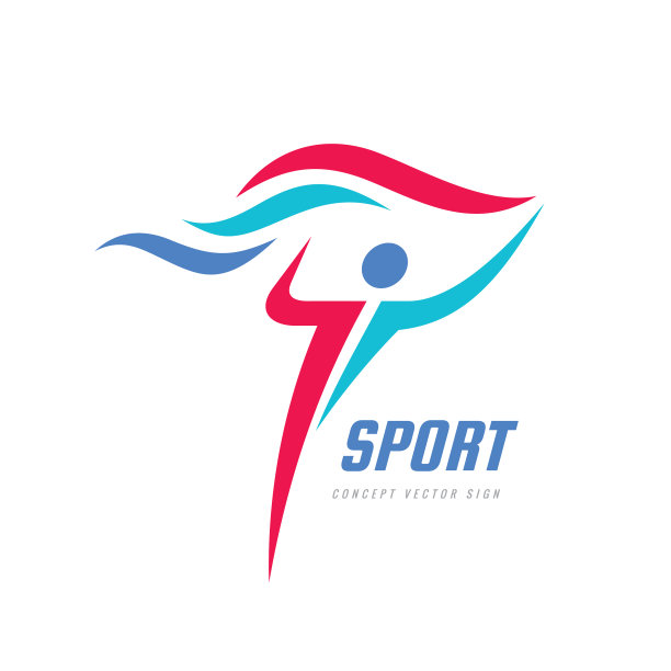 运动健身-企业概念标志图片下载