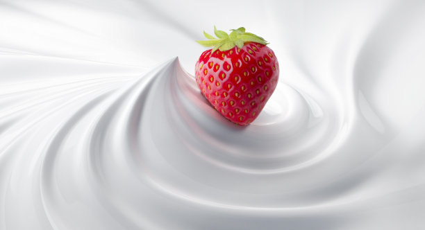 白色奶油旋转图片下载