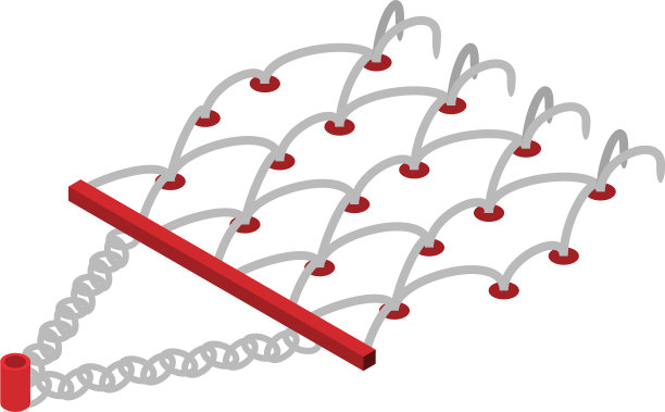 Wire tractor拖车图标等距式图片下载