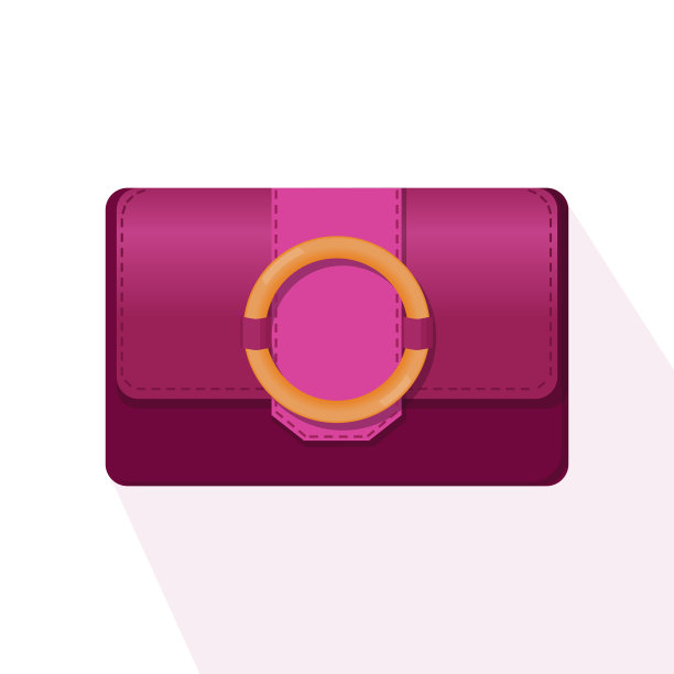 细紫女手提包图片下载