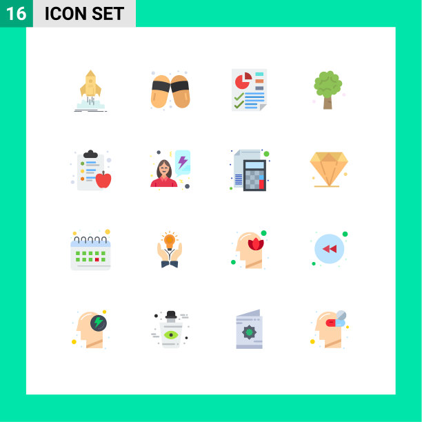 现代设16平色和符号等图片下载