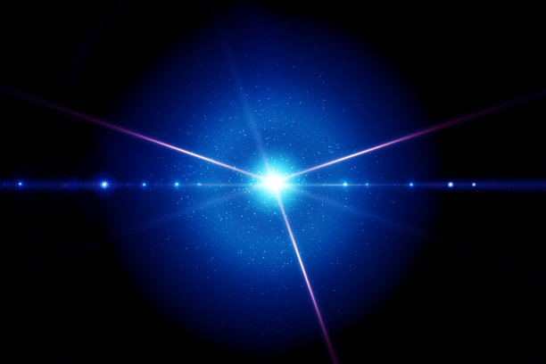 发光同步辐射和辐射抽象图形图片下载