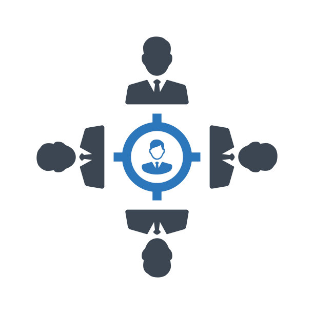 团队合作沟通图标图片下载