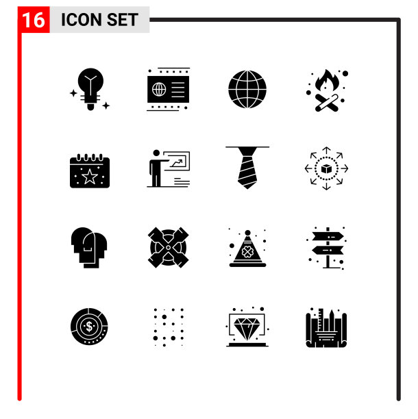 16 .通用立体象形符号符号图片下载