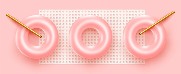 背景与3d逼真的对象。最小的抽象作品。背景与几何形状。图片下载