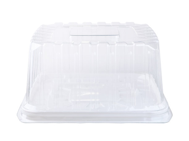 塑料蛋糕，食品储存容器隔离在白色背景图片下载