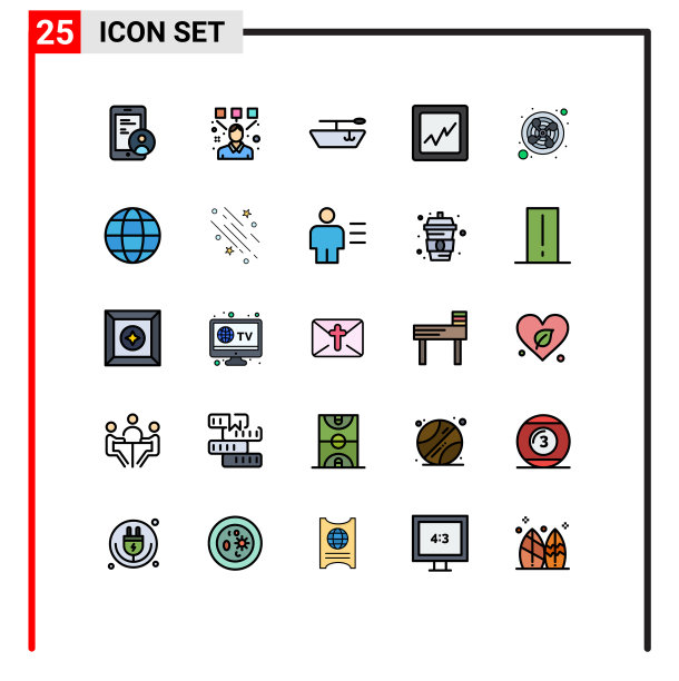 25组填线平色标志和图片下载