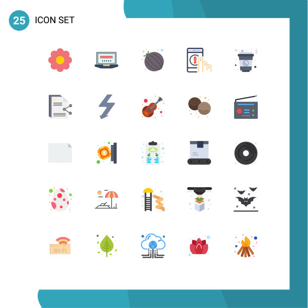 现代设25平色和符号等图片下载