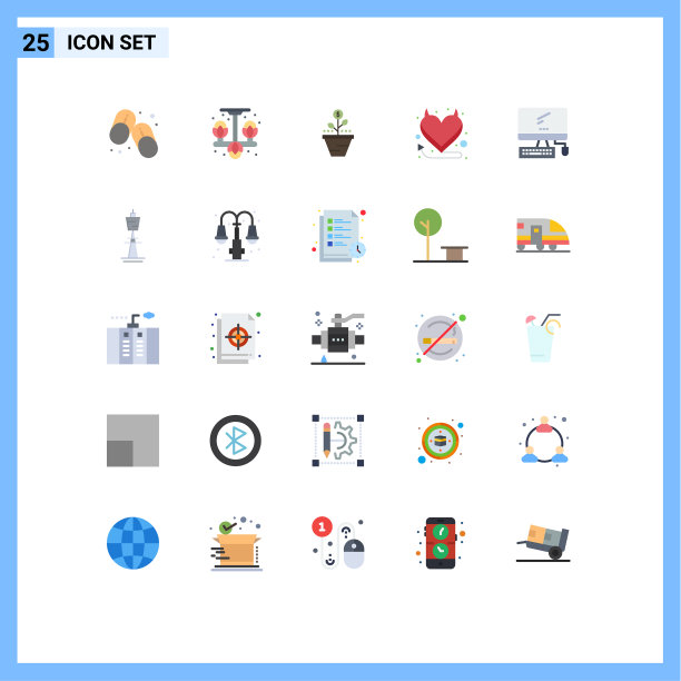 25平色概念的网站移动和图片下载