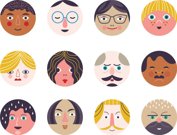 人物头像头像图标图片下载