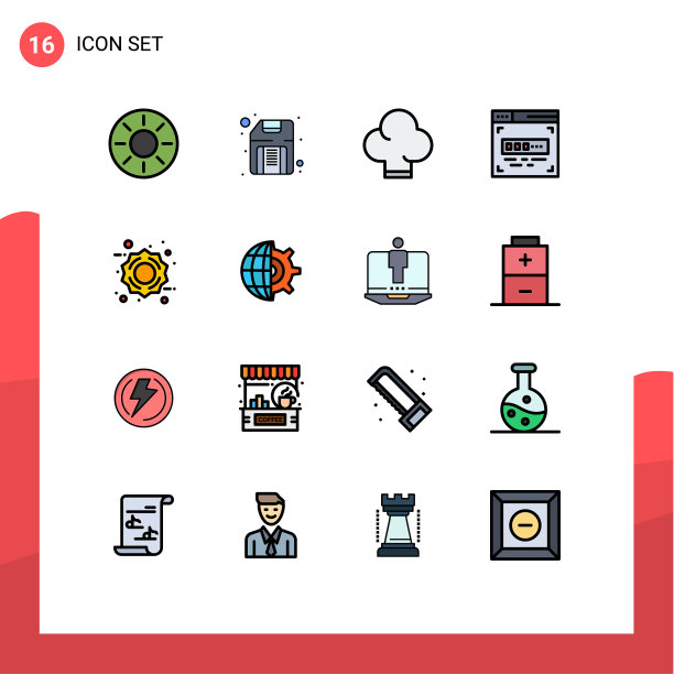 为卷筒纸设置16条通用平色填充线图片下载