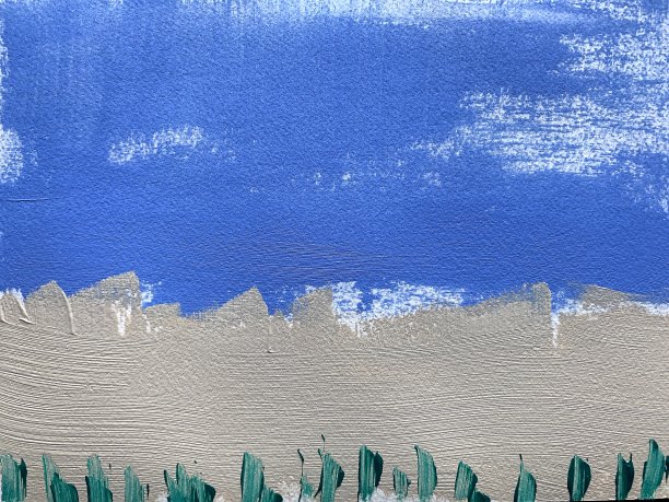 丙烯画背景图片下载