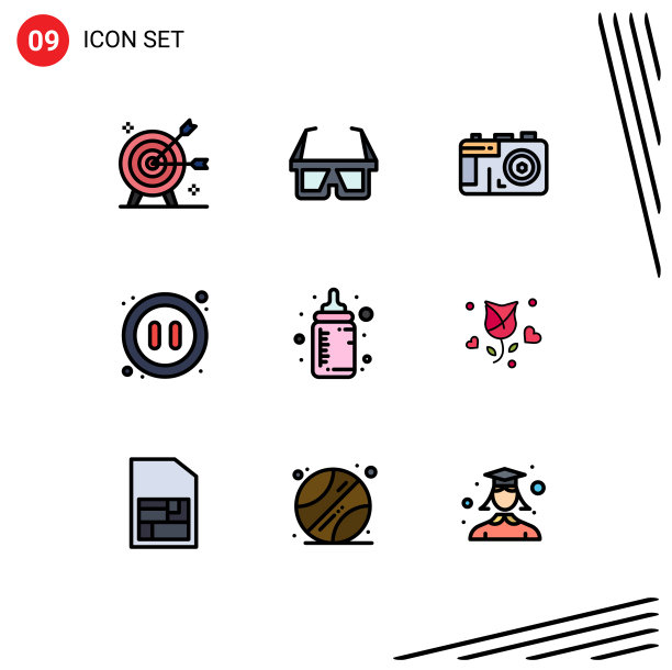 现代集9填充线和平色图片下载