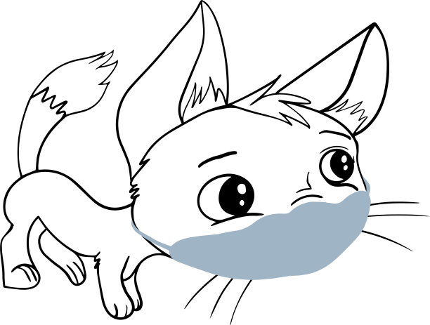 戴面具的猫。面罩。可爱的猫戴着口罩，以保护自己免受病毒或细菌的扁平载体风格。关于猫保健的插图。新型冠状病毒肺炎冠状病毒。图片下载