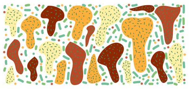 现代艺术插图抽象图案。创意设计元素。图片下载