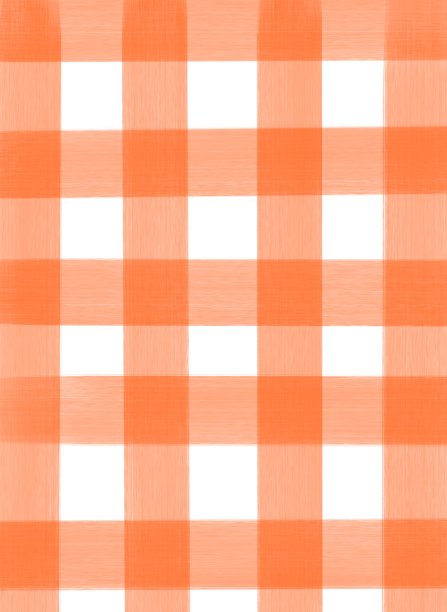 无限方块垂直模式，橙色条纹上的白色背景。图片下载