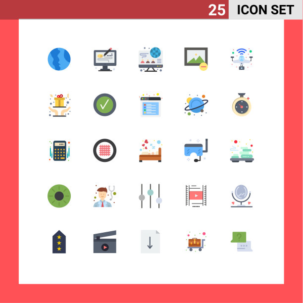 现代设25平色和符号等图片下载