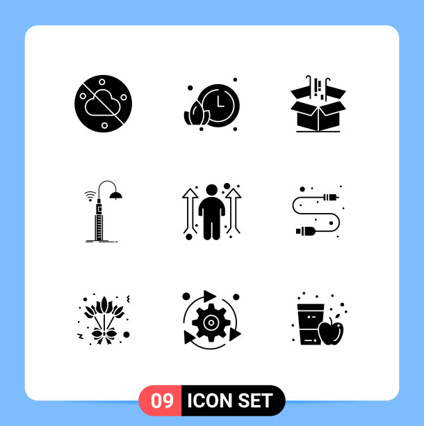 9 .通用立体象形符号象征事业图片下载