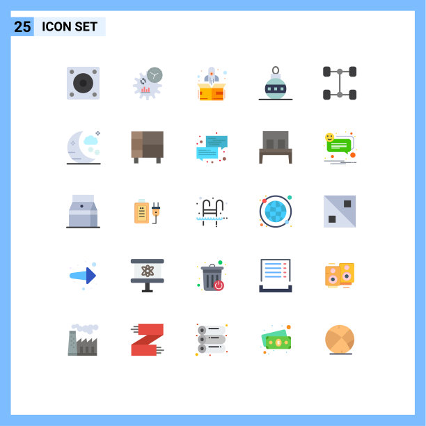 现代套25平色象形文字的图片下载