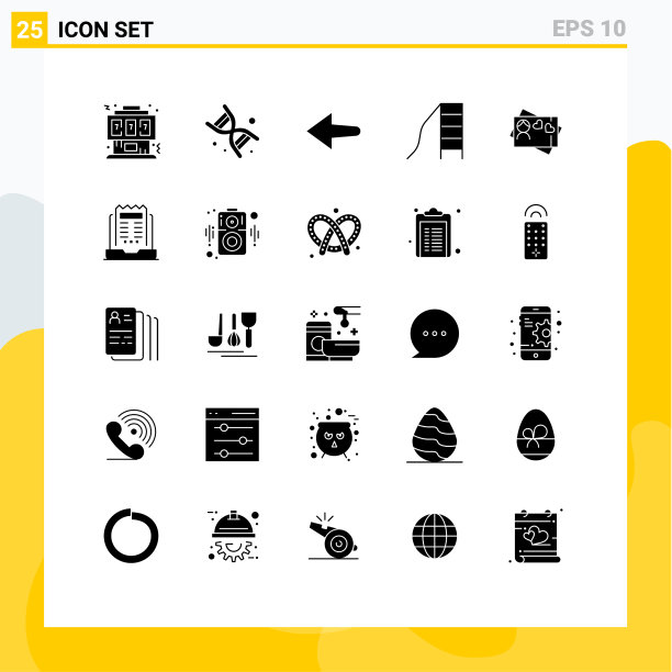 组25现代实心象形文字图片下载