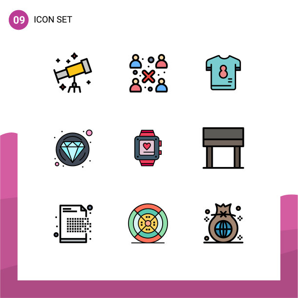 现代集9填充线和平色图片下载