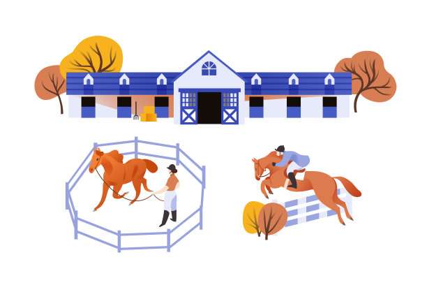 马术稳定的场景图片下载