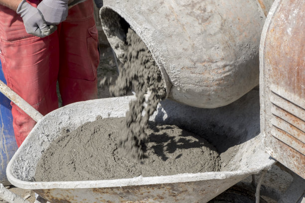 混凝土搅拌机械施工图片下载