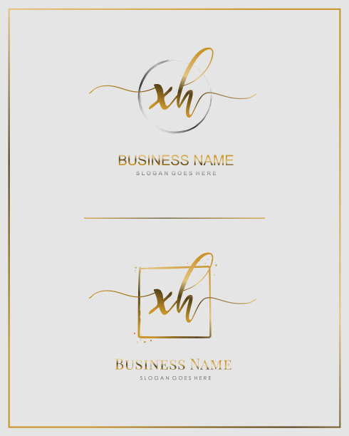 X h X h初始手写标志字母图片下载