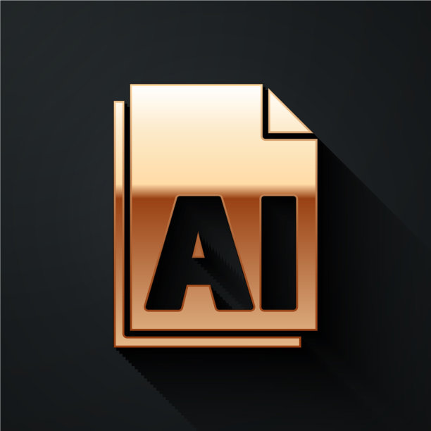 黄金ai文件文件下载ai按钮图标图片下载