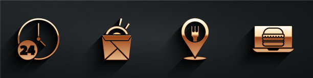 设置24小时亚洲面条和筷子图片下载