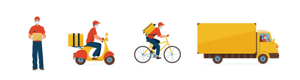 送货服务快捷安全图片下载